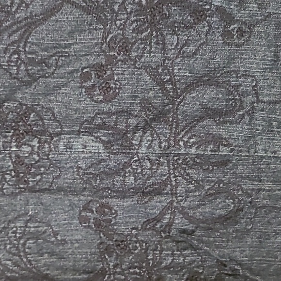 Coldwater Creek Floral Embroidered Denim Jacket Size 10 - Picture 5 of 5